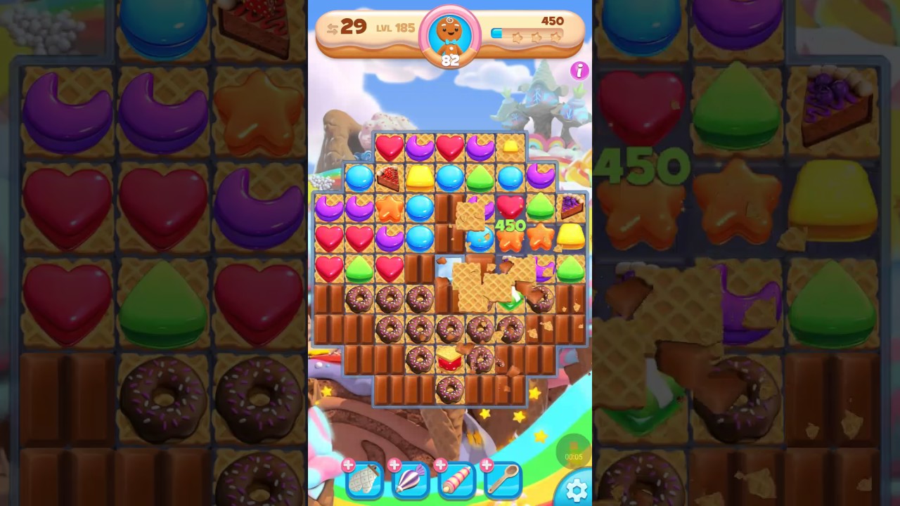 Cookie Jam Blast: Level 185 thumbnail