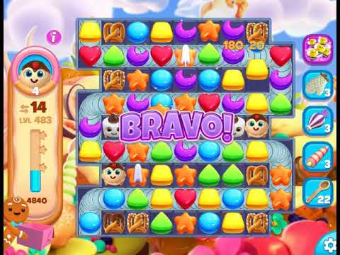 Cookie Jam Blast: Level 483 thumbnail