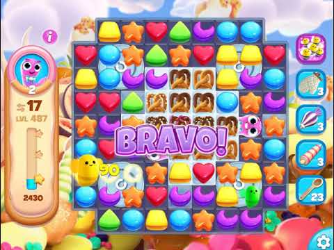 Cookie Jam Blast: Level 487 thumbnail