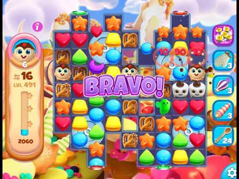 Cookie Jam Blast: Level 491 thumbnail